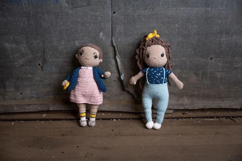  -Anti-slip claw protection raincoat FOR dogsCrochet Kit - Stranger Things Eleven Dolls