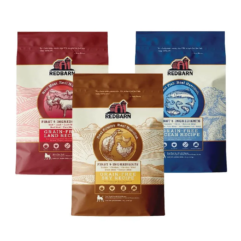 Dog FoodFirst-Five Kibble Grain-Free Dry Dog Food Variety 3-Pack - 4lb bags