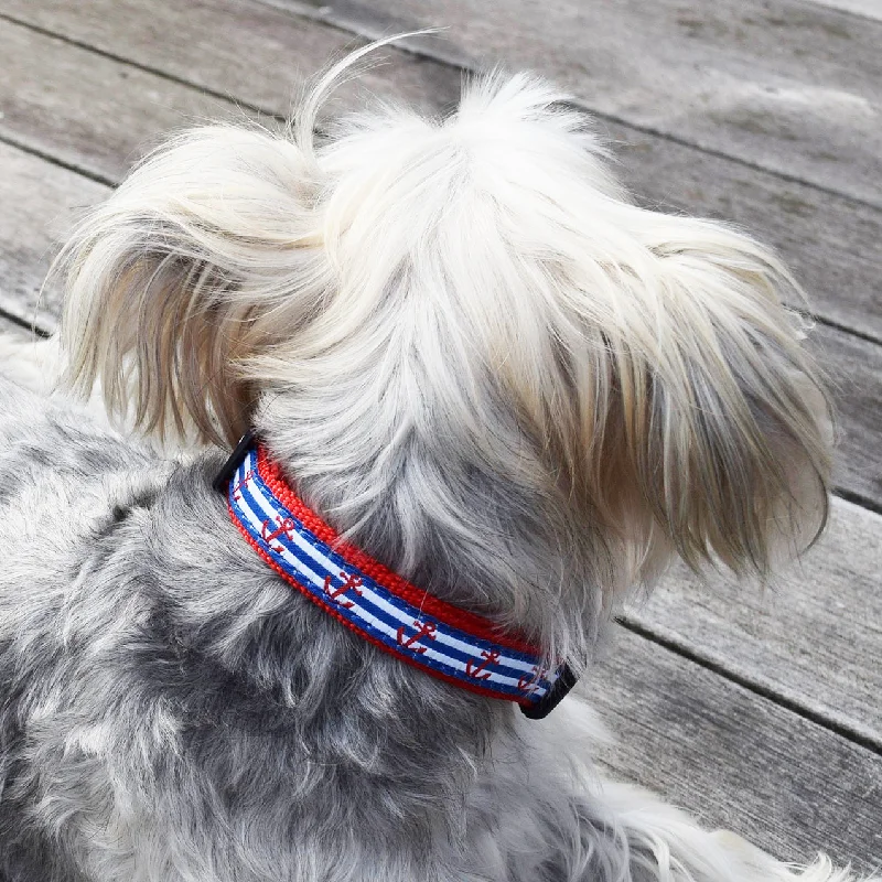 - Degradable pet feces bagSmall Narrow Dog Collar: Anchors Aweigh