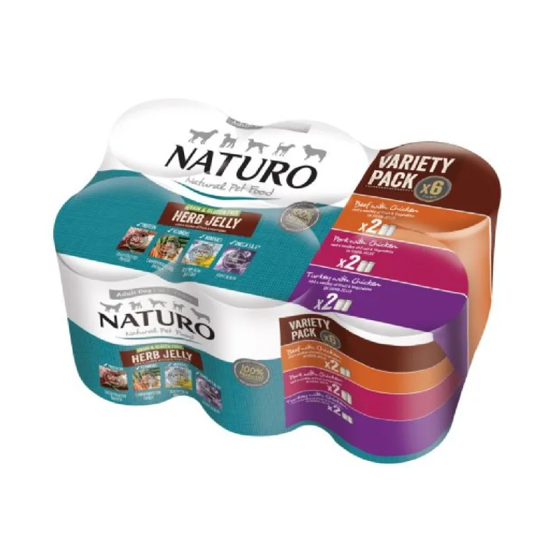 - Cat hair ball removal and hair removal creamNaturo Grain Free Tins in Herb Jelly