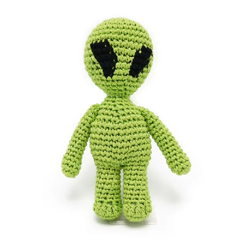 - Parrot toy selectionPawer Squeaky Alien Dog Toy