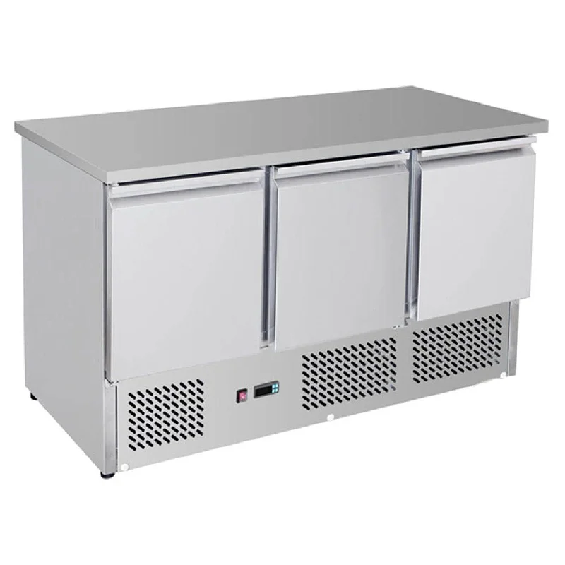 - Remote interactive pet feederThermaster Three Door Compact Workbench Fridge GNS1300B - Remote interactive pet feederThermaster Three Door Compact Workbench Fridge GNS1300B
