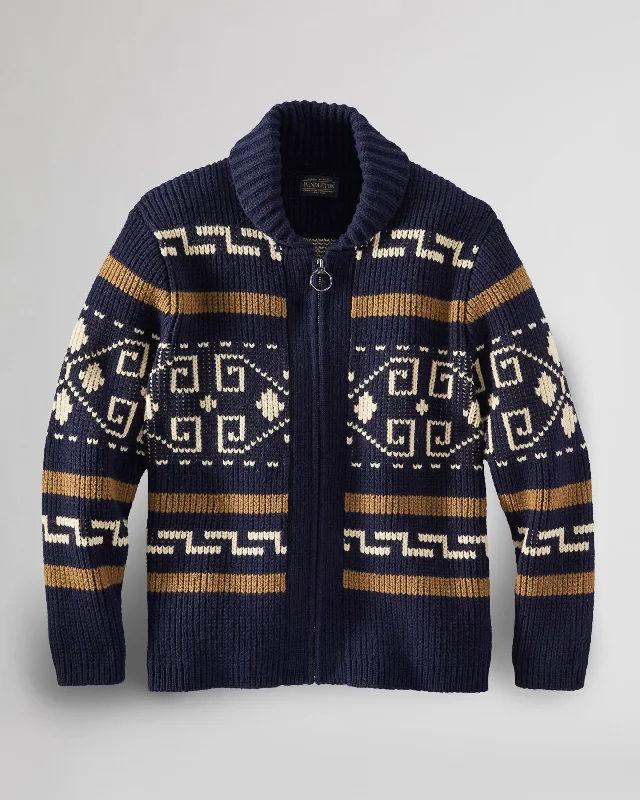 Navy/Brown