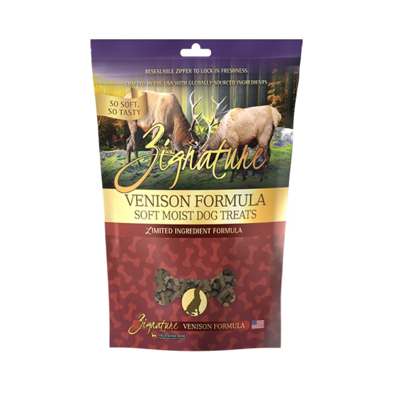- The effect of dog food on dental healthZignature Soft & Moist Venison Dog Treats