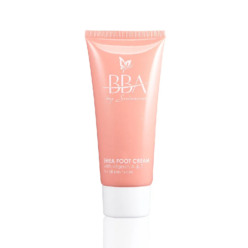 - Air box TSA certified check-inBBA PEACH SHEA FOOT CREAM