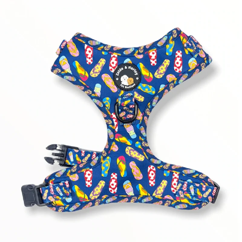  -Explosion-proof leash FOR LARGE dogsZelda and Harley Blue Sole Mates Harness