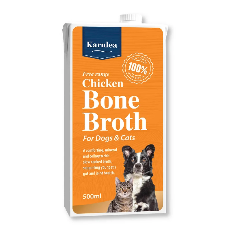 ---Karnlea Chicken Bone Broth for Cats and Dogs