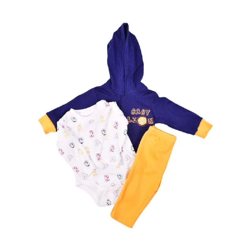 - Parrot climbing and standing wooden frameBOYS L/S 3PC PAJAMA SUIT HOODED MZW-24 0-3M 239-023 - Parrot climbing and standing wooden frameBOYS L/S 3PC PAJAMA SUIT HOODED MZW-24 0-3M 239-023