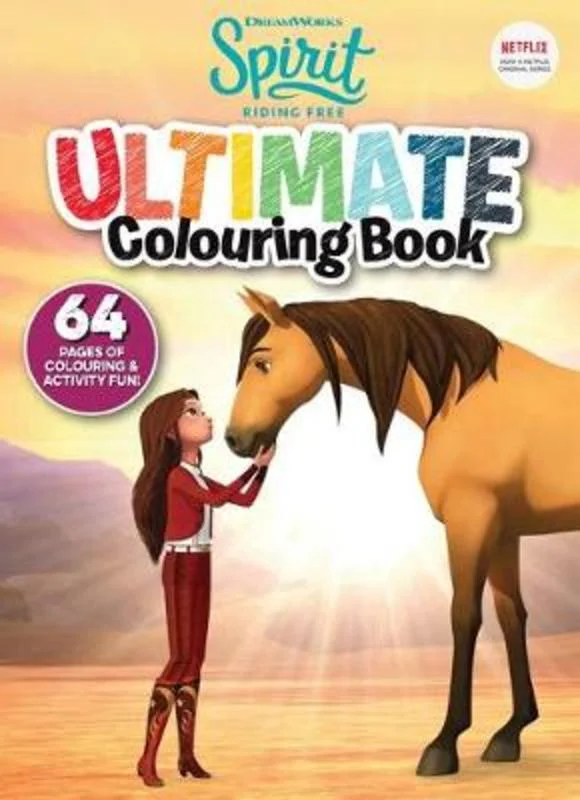 - Pet monitor with cameraSpirit Riding Free: Ultimate Colouring Book (Dreamworks)