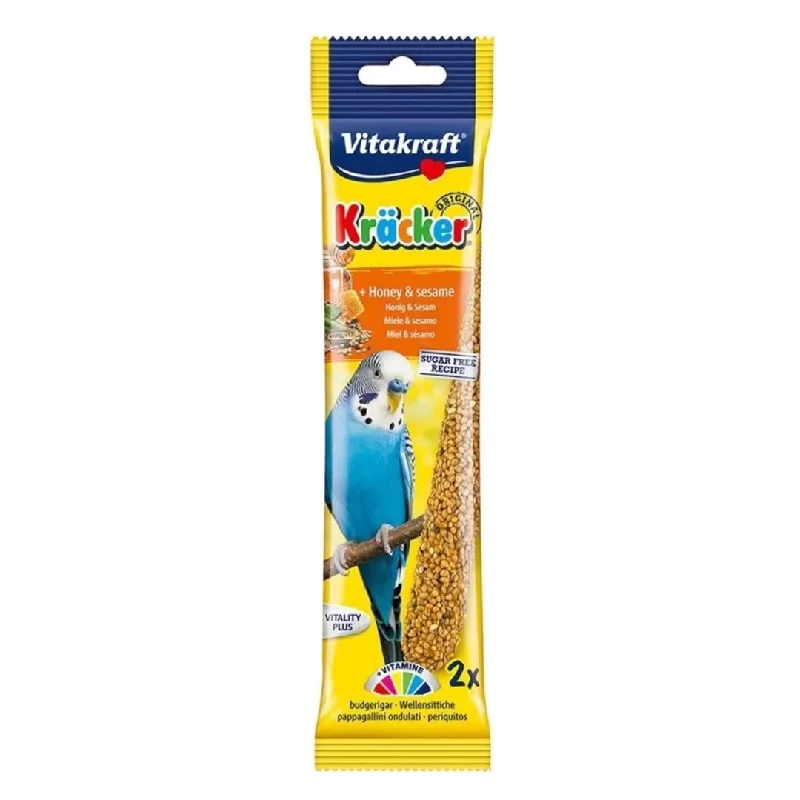 - Cat nail clippers with LED lightsVitakraft Budgie Honey and Sesame Sticks
