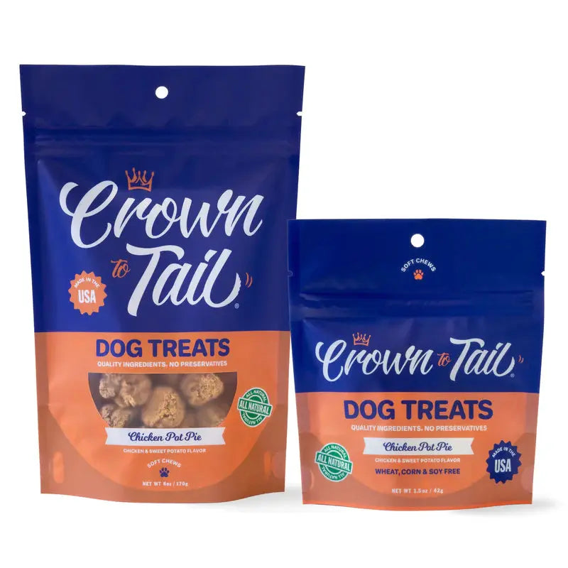 - Winter dog thick down jacketCrown to Tail Chicken Pot Pie Soft Chew Dog Treats
