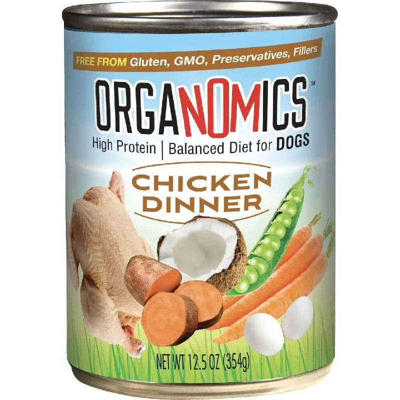 Pet ProductsEvanger's OrgaNOMics Chicken Dinner Grain-Free Pate Wet Dog Food 12/12.5oz Pet ProductsEvanger's OrgaNOMics Chicken Dinner Grain-Free Pate Wet Dog Food 12/12.5oz