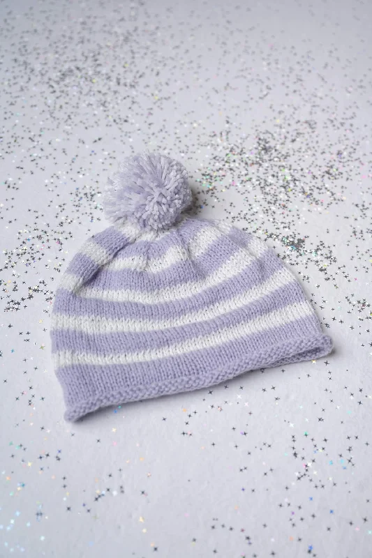 - Deodorizing cat litter tofu litterStriped Hat (Knit)