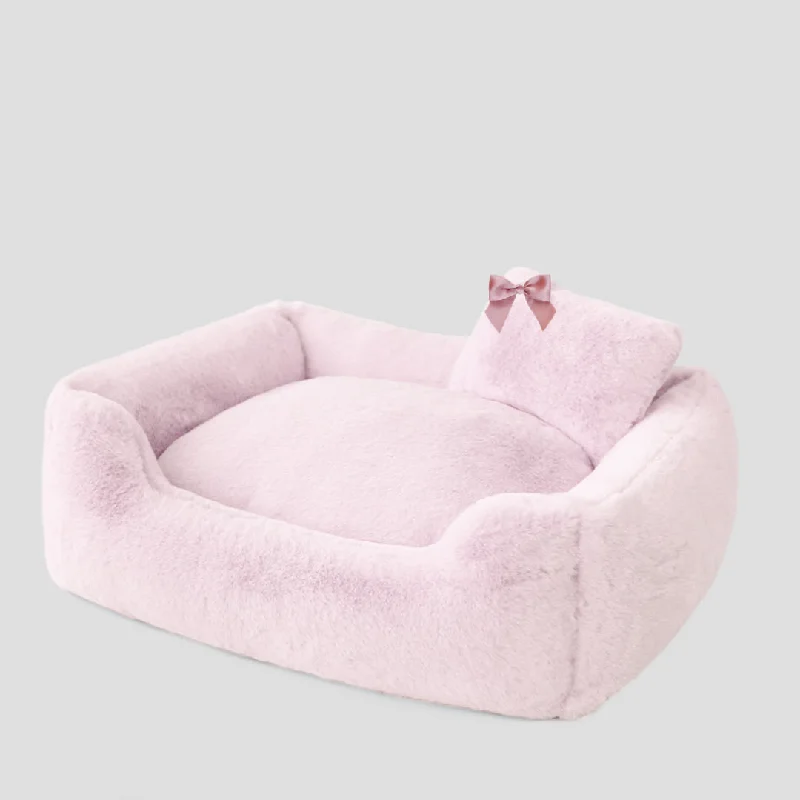 Pet Christmas clothesDivine Plus Dog Bed: Blush