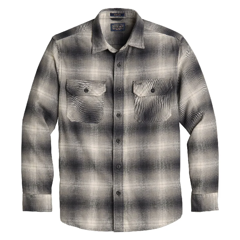 Grey/Black Plaid