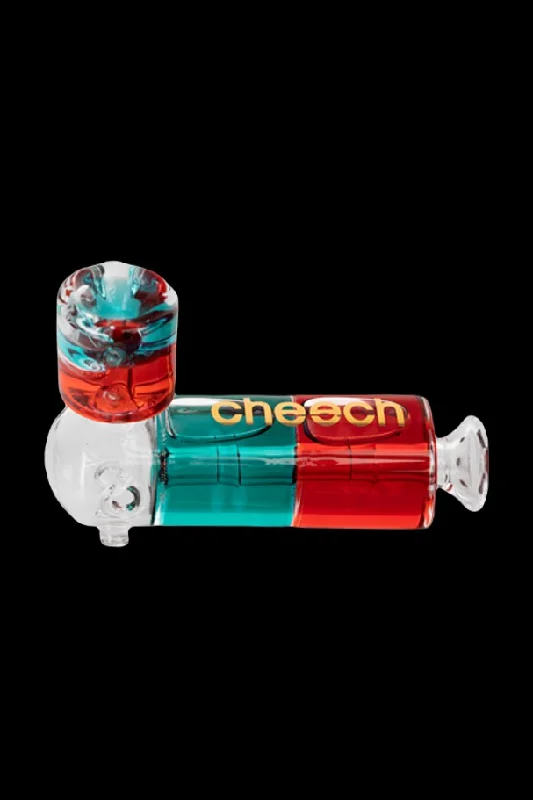  -Splash-proof food bowl AND Anti-choking slow food bowlCheech Glass Glycerin Dual Color Bowl Hand Pipe