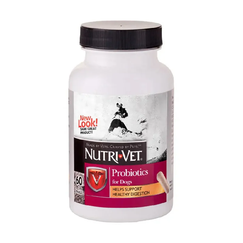 - Parrot climbing and standing wooden frameNutri-Vet Probiotics for Dogs 60 ct