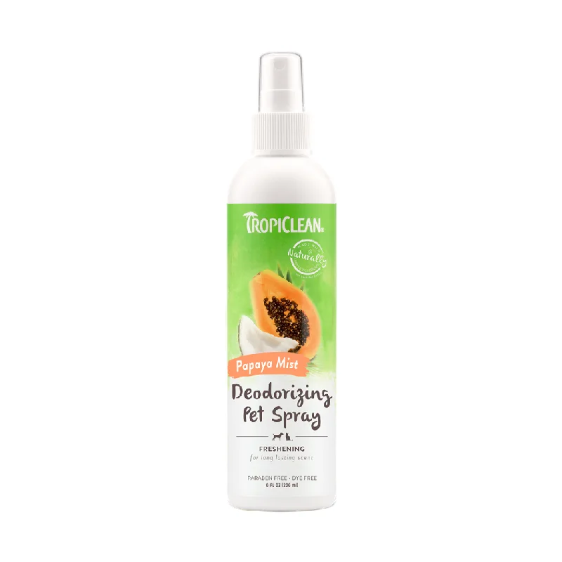 - Teething and chewing toys for puppiesTropiclean Papaya Mist Deodorizing Spray