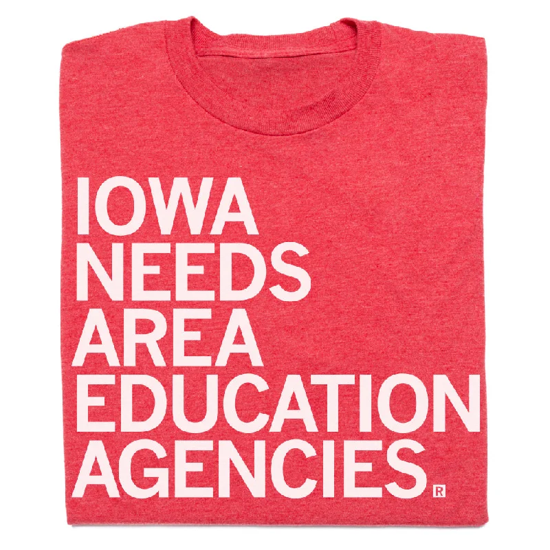 ---Iowa Needs Area Education Agencies Red
