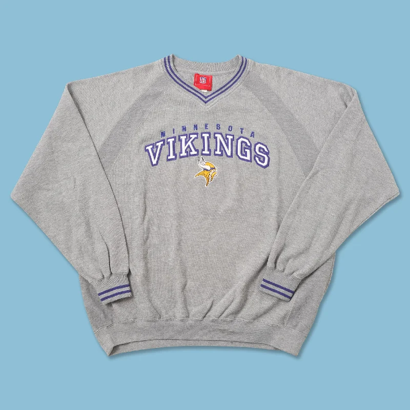 - Dog anti-slip matVintage Minnesota Vikings V-Neck Sweater XXLarge
