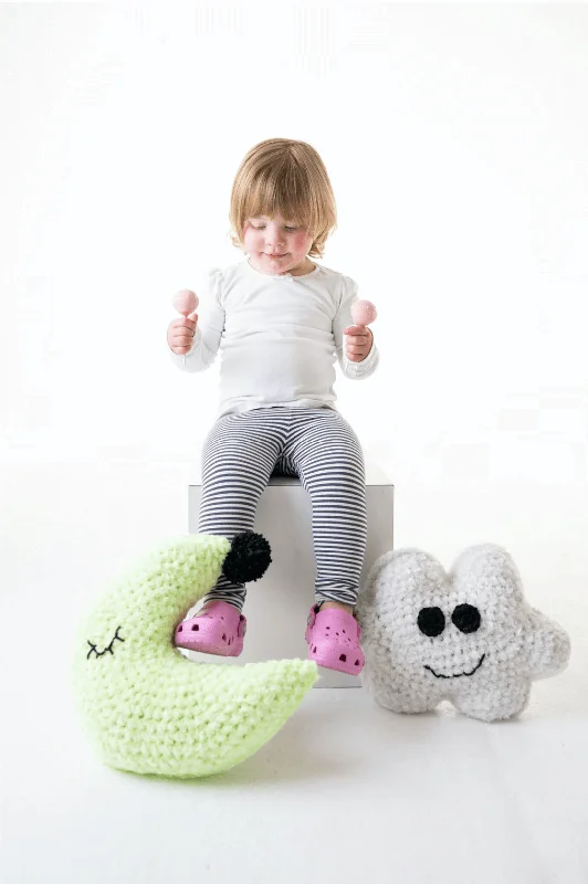  -Anti-scratch scratching board AND cat bed in oneSleepy Moon and Cloud Pillows (Crochet)
