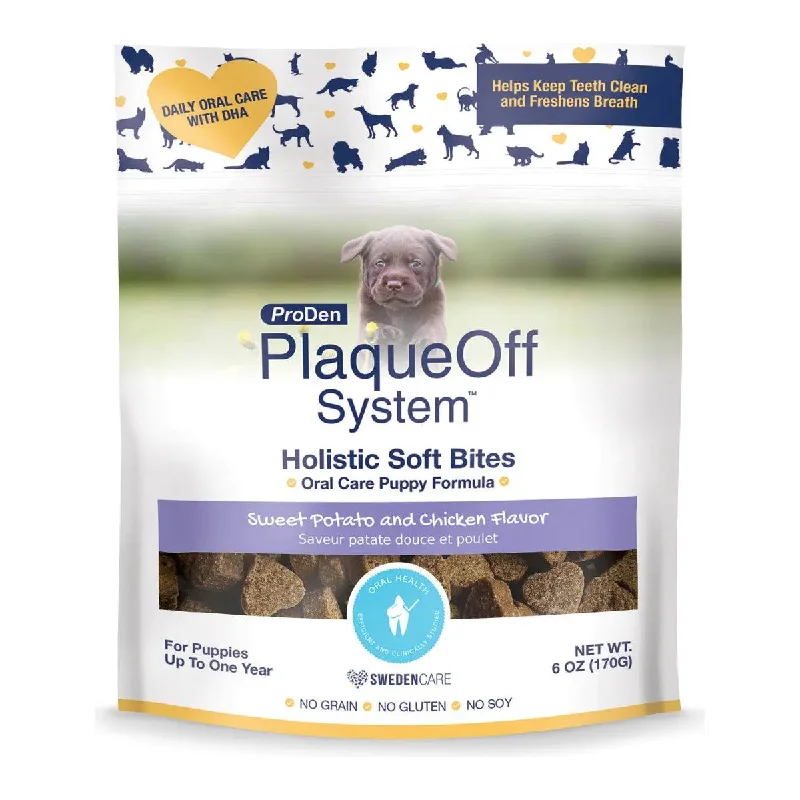 ---PlaqueOff Holistic Soft Bites Oral Care Puppy Formula