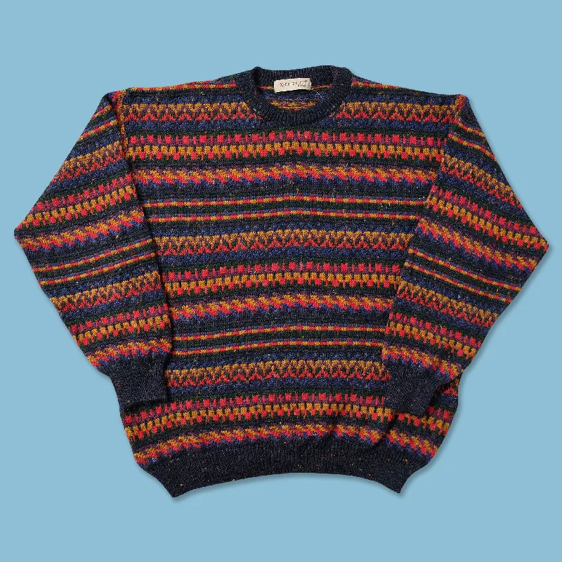 - Custom pet birthday cakeVintage Knit Sweater XLarge