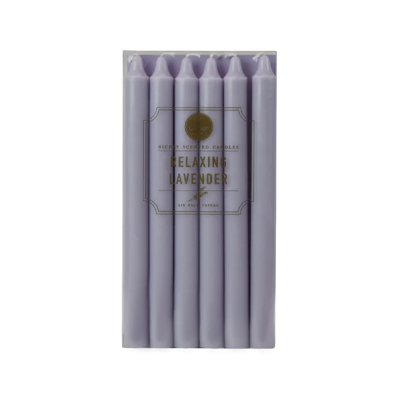 - Air box TSA certified check-inRelaxing Lavender | Taper 6-Pack