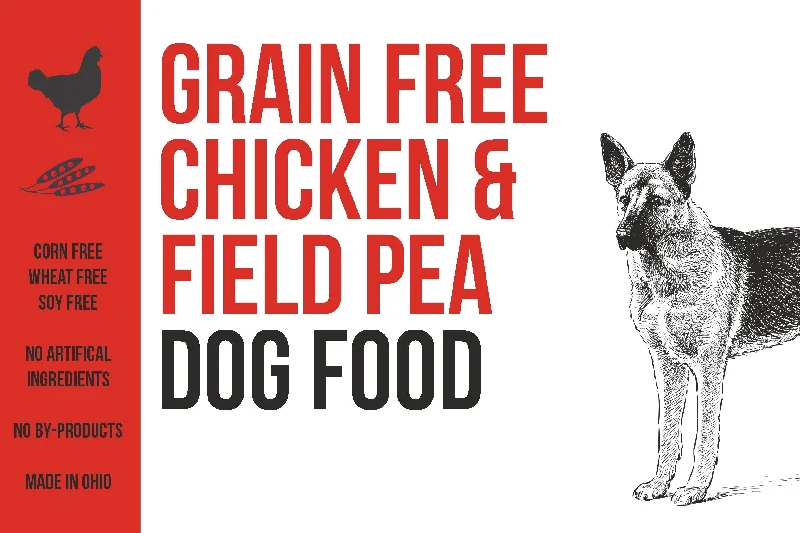  -High-fiber dog foodChicken & Field Pea