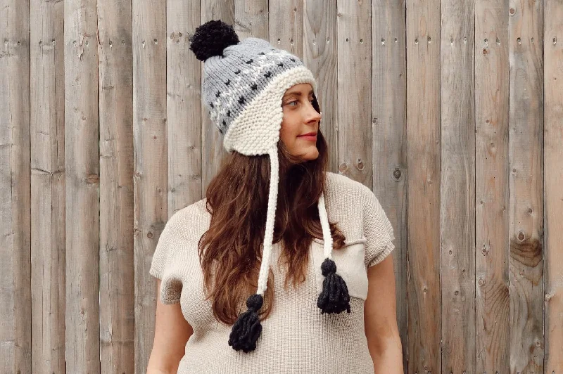 - Winter warm clothes for short-haired dogsBelleayre Earflap Hat (Knit)
