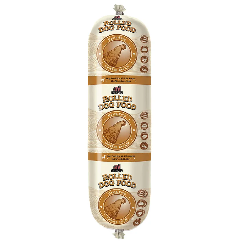  -Cost-effective dog foodSemi-Moist Rolled Food Grain-Free Chicken Recipe