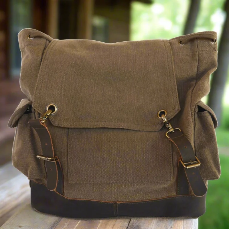 ---Vintage Explorer Backpack