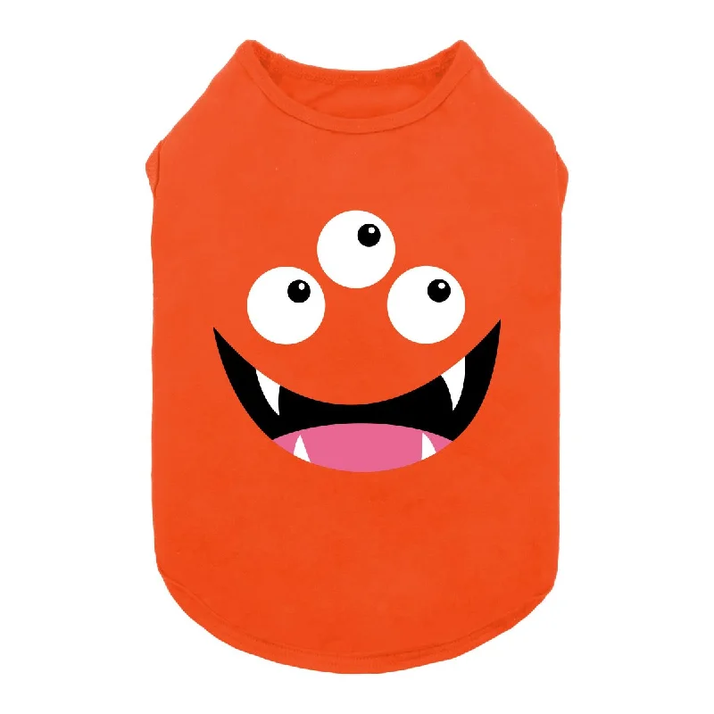 - Remote interactive pet feederThree Eyed Monster Dog Shirt
