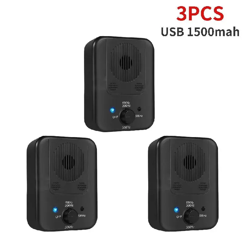 3pcs USB 1500mah