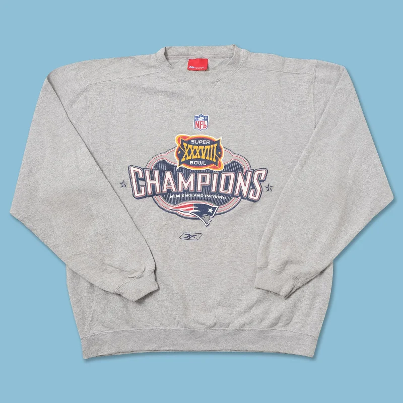 - Dog anti-slip matVintage 2004 Reebok New England Patriots Sweater Large