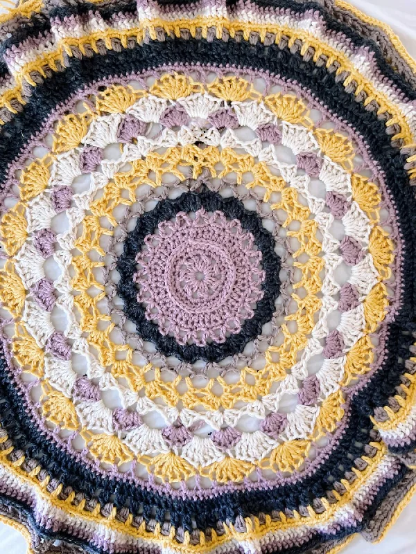 - Dog heart rate monitoring collarCrochet Kit - Harvest Bloom Mandala