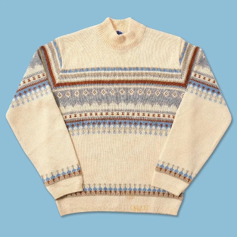 - Pet stroller can be taken on the planeVintage Knit Sweater Small