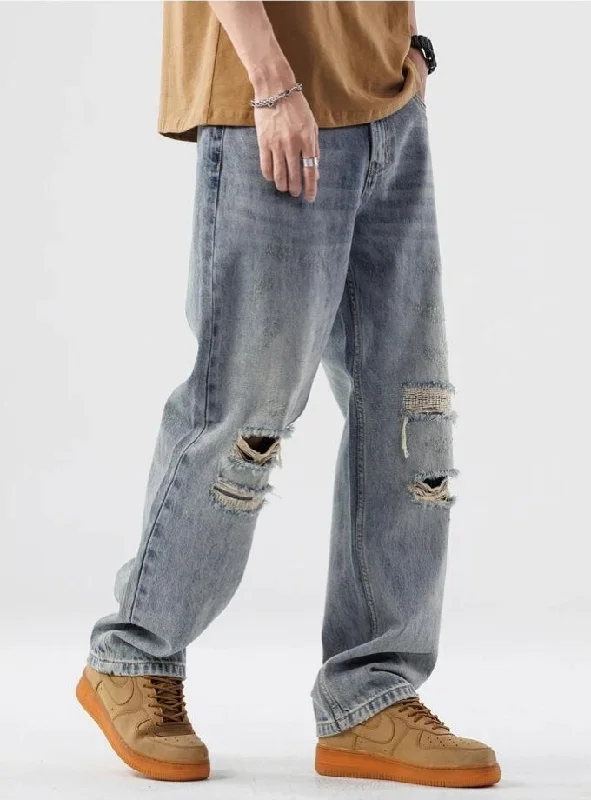 - Pet electric nail grinder silent modelLight Wash Distressed Knee Jeans