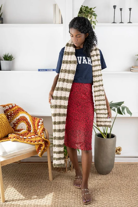  -Non-contact cat thermometerStriped Scarf (Knit)