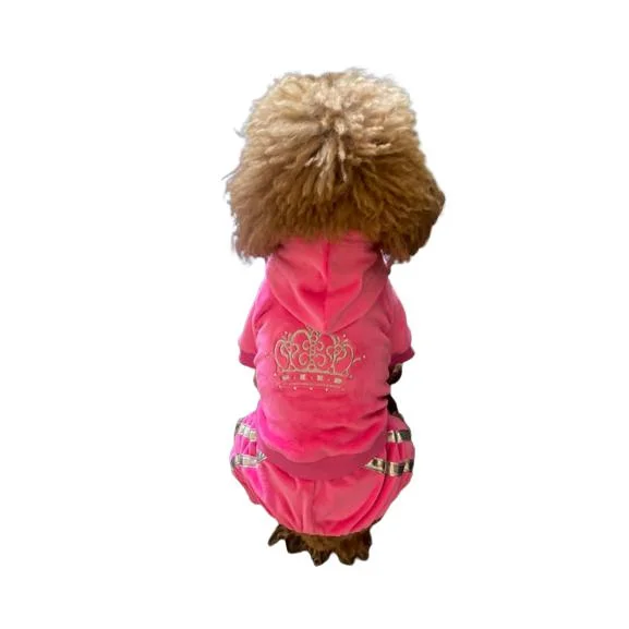 Combined with specific occasions:Run Run Run Dog Track Suit Hot Pink