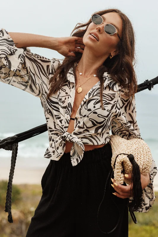- Organic cotton dog bibsFleetwood Blouse - Santino Print