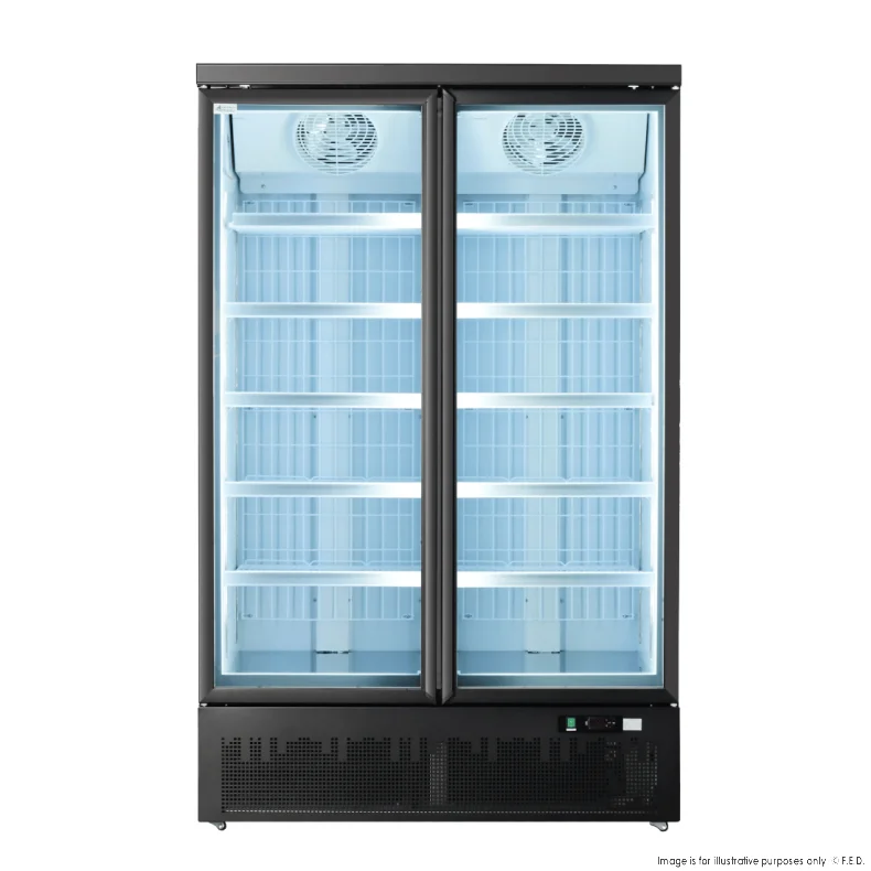 - Chinchilla cooling ice nest ceramic plate2NDs: Thermaster Double Door Supermarket Freezer - LG-1000BGBMF-SA1-1