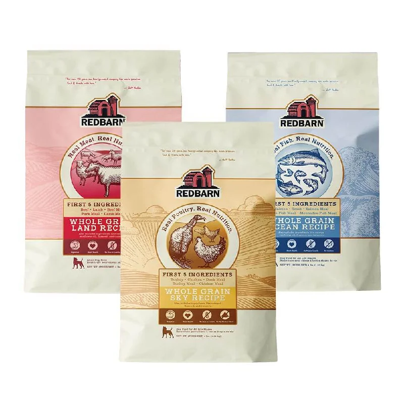 - Food for sterilized dogsFirst-Five Kibble Whole Grain Dry Dog Food Variety 3-Pack - 4lb bags