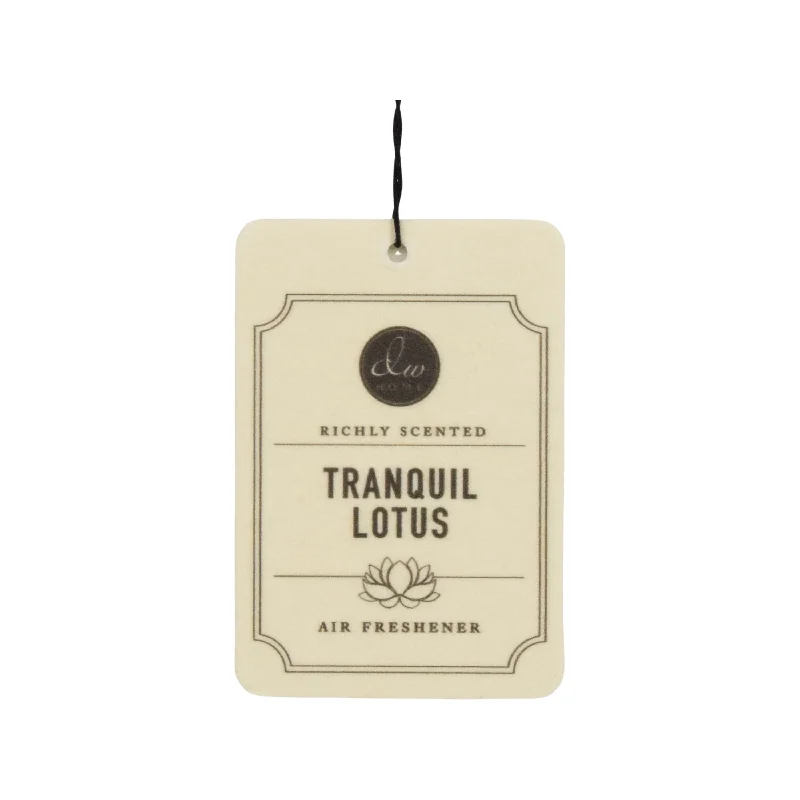  -Splash-proof food bowl AND Anti-choking slow food bowlTranquil Lotus | Hanging Air Freshener