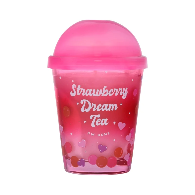 - Rabbit grass rack to prevent waste food boxStrawberry Dream Tea