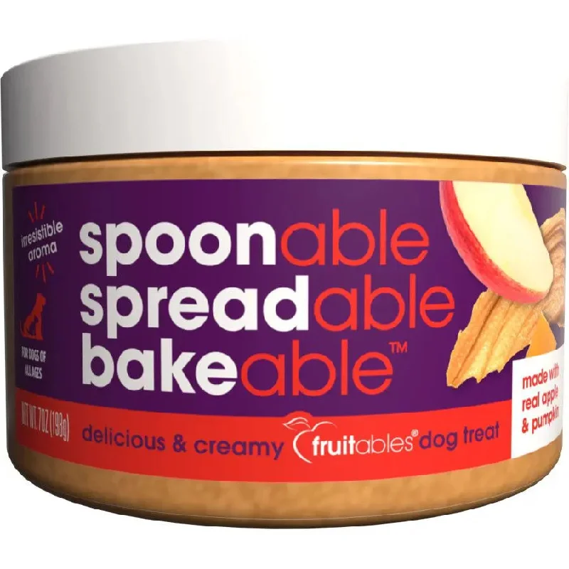 - Organic cotton dog bibsFruitables Spreadables Creamy Dog Treat 7 oz