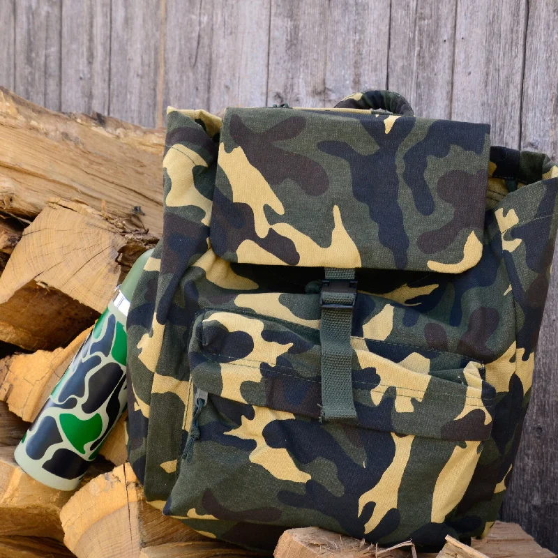- Summer pet ice matCamo Day Pack Backpack