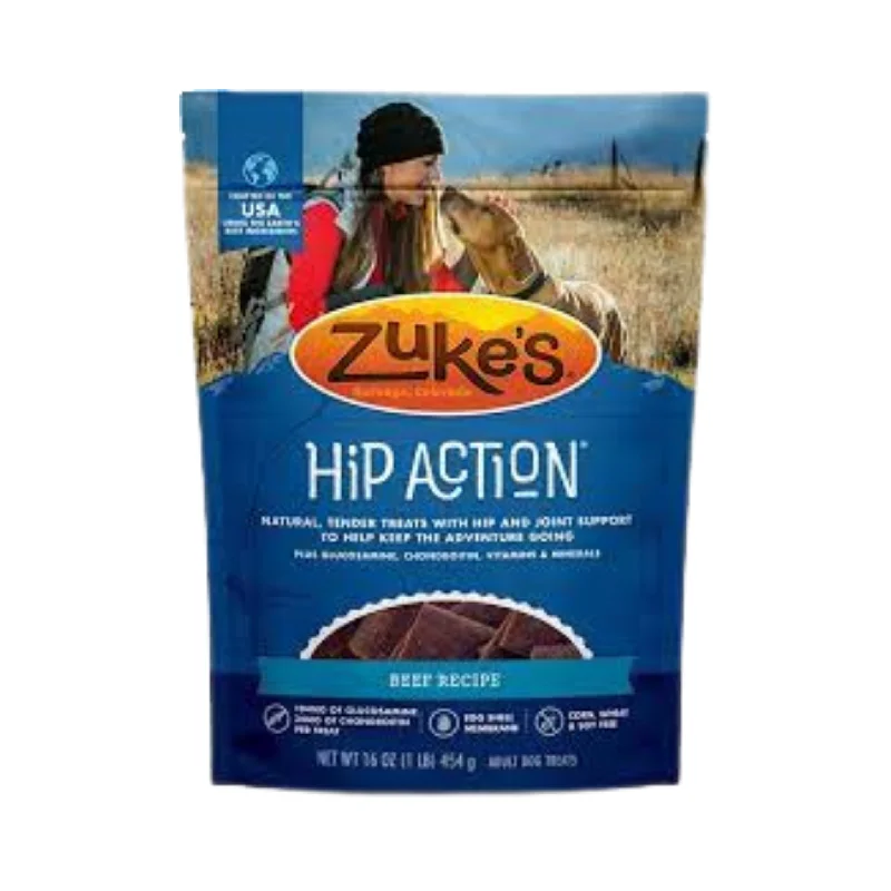 - Dog food recommendations for multi-dog householdsZuke's Hip Action Beef Treats