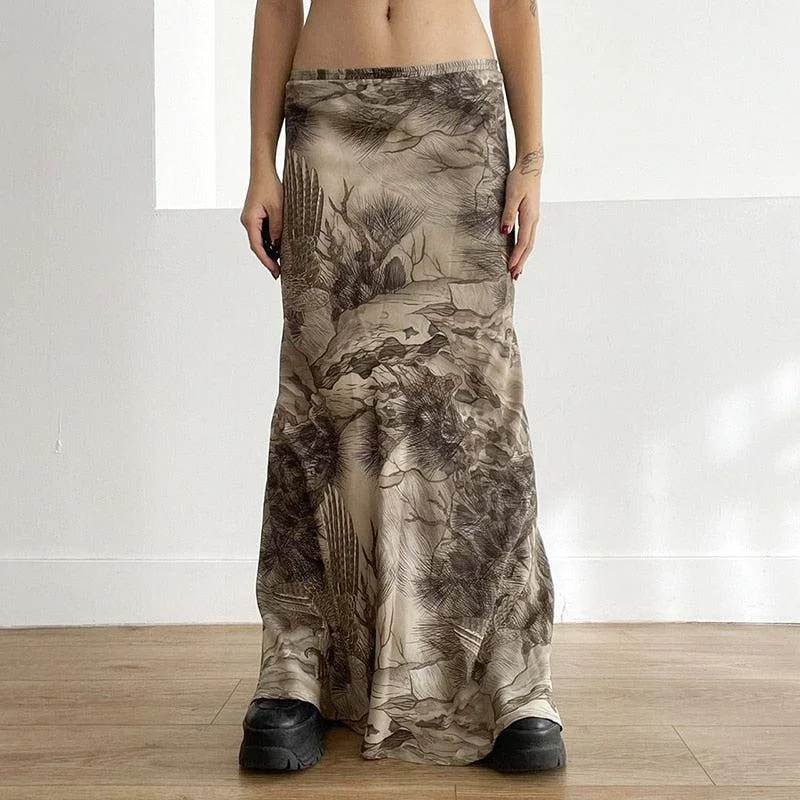 - Deodorizing cat litter tofu litterFairy Grunge Forest Maxi Skirt
