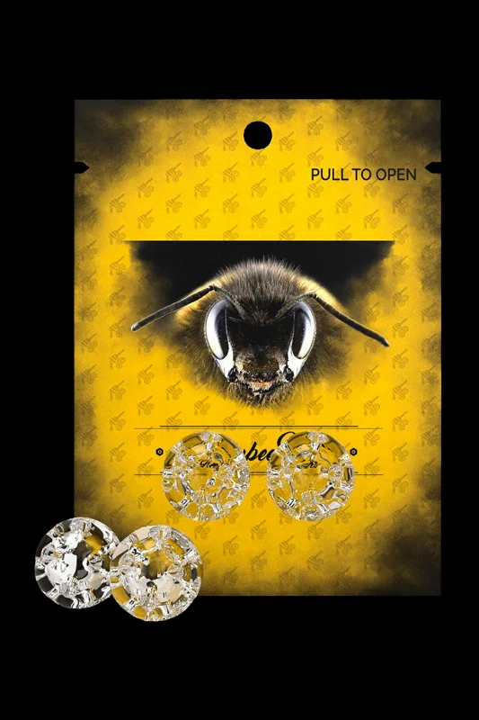 - ​​Pet toys under    yuanHoneybee Herb Hollow Quartz Terp Pearls - 2pc